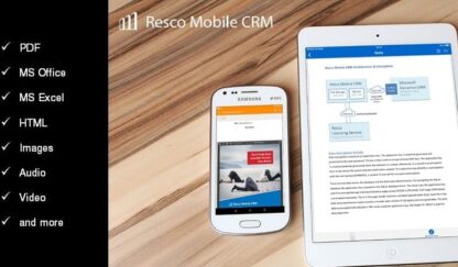 Travailler avec des documents dans Resco Mobile CRM