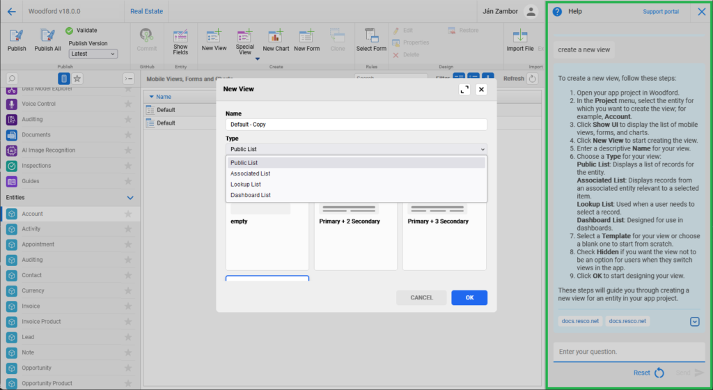 AI Assistant in App Configurator 