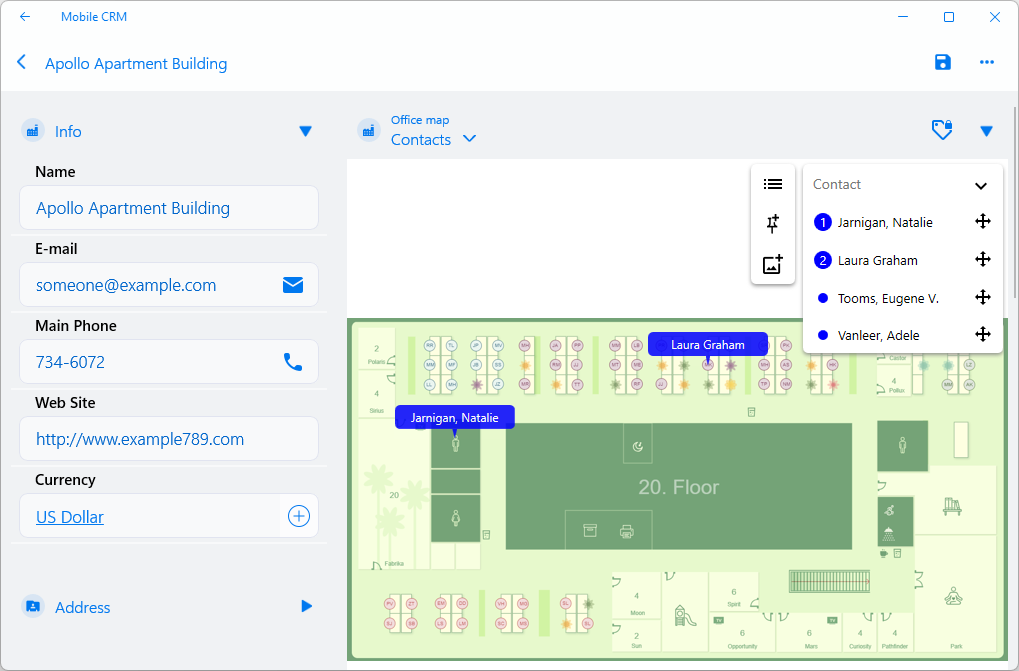 Floor plan tagged image