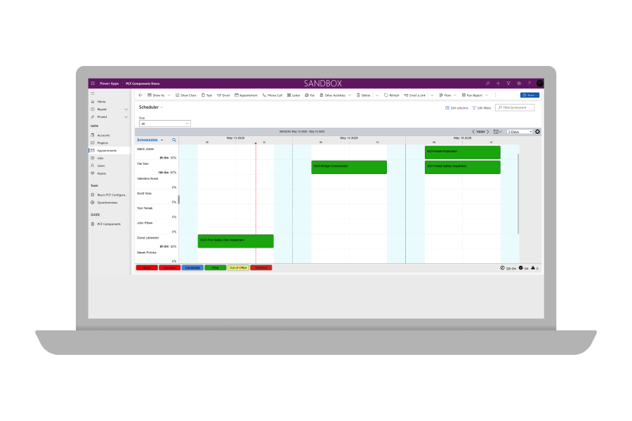 PCF Scheduler IT staffing company detail