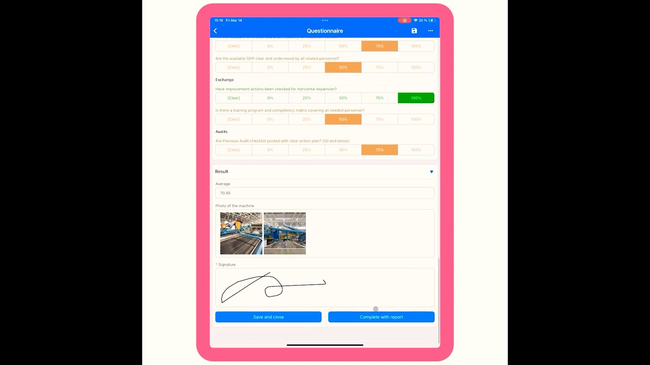 Autonomous Maintenance Checklist preview