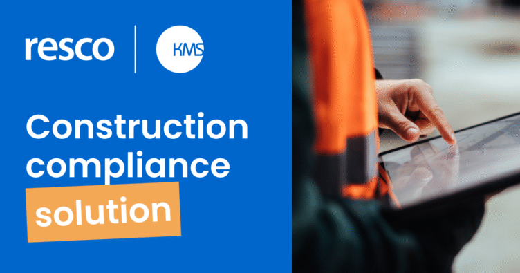 Helping UK construction SMEs stay compliant – with KMS and Resco Inspections & Audits