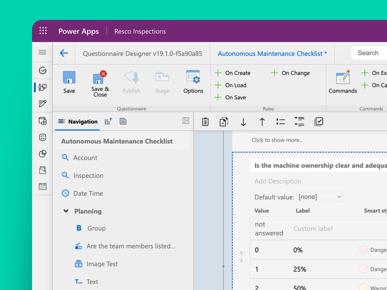 Build your forms with Questionnaire Designer