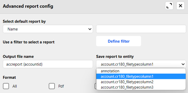 file column in Dataverse