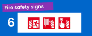  Fire safety signs