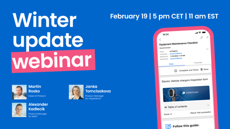 resco winter update 2026 webinar invite