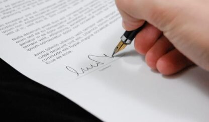 Capturer une signature dans Resco Mobile CRM